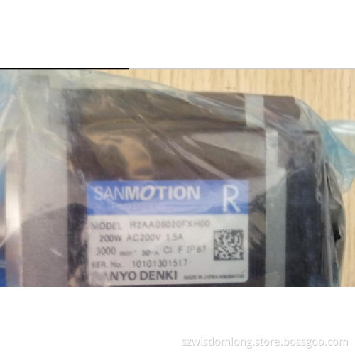 Sanyo Denki Servo Motor R2AA06020FXH00 NEW